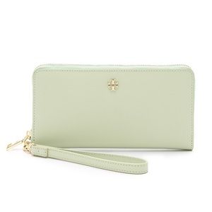 Tory Burch Zip Wallet- Mint Julep